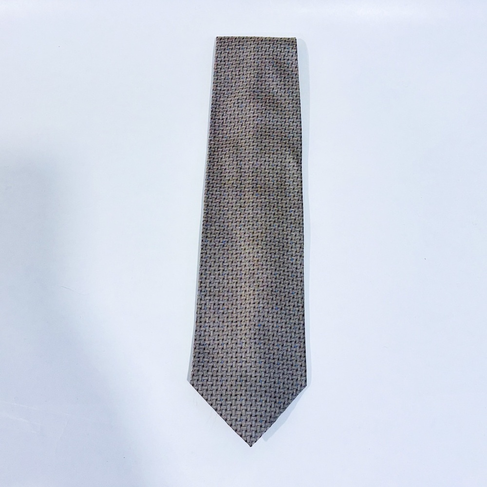 OLD RIVER Beige patterned tie‎